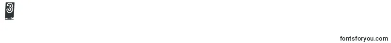 フォントElletniin – フォント数字3