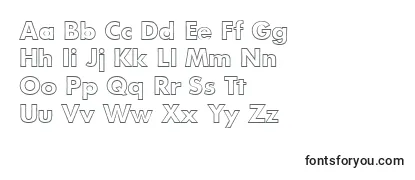 FunctiontwooutlineBold Font