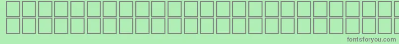 Шрифт AlBsher – серые шрифты на зелёном фоне