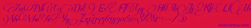 More about SomeweatzWithSymbols Font SomeweatzWithSymbols Font – Purple Fonts on Red Background