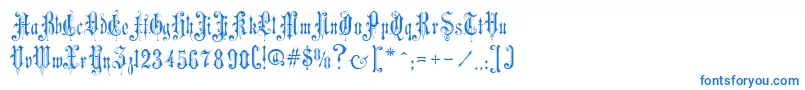 VictorianGothicOne Font – Blue Fonts