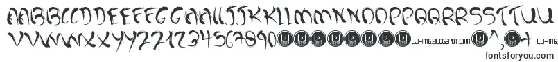 DarkPastDemo-Schriftart – Schriftarten, die mit D beginnen