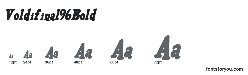 Voldifinal96Bold Font Sizes