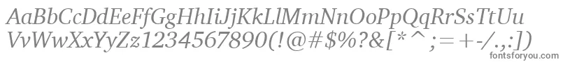 CharterItcTtItalic Font – Gray Fonts