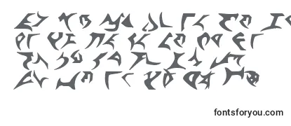 Шрифт Klingontng