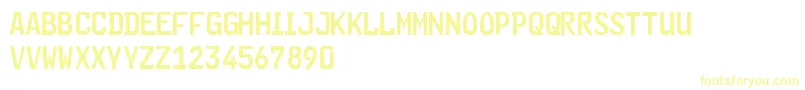 Kraftfahrzeugkennzeichen Font – Yellow Fonts