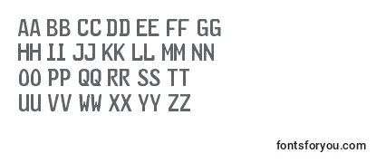Шрифт Kraftfahrzeugkennzeichen
