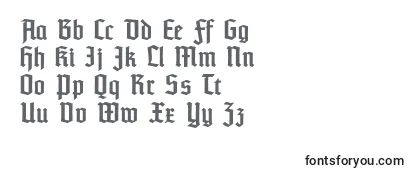 Czcionka Typographertextur