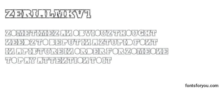 Шрифт SerialMkv1
