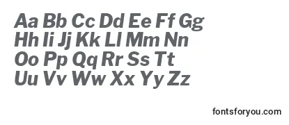 LibrefranklinExtrabolditalic-fontti