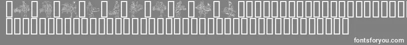 Ww1C Font – White Fonts on Gray Background