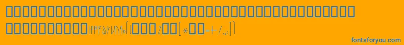 Weitere Informationen zur BNarenj-Schriftart BNarenj-Schriftart – Blaue Schriften auf orangefarbenem Hintergrund