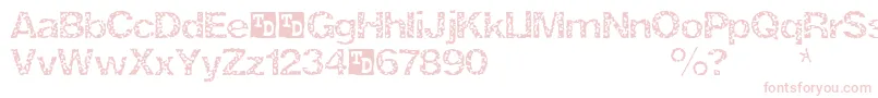 ZrexTrialVersion Font – Pink Fonts on White Background