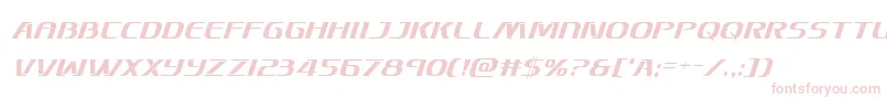 Skymarshalcondital Font – Pink Fonts on White Background