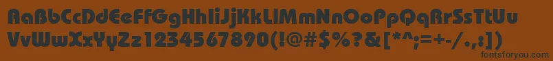 Más sobre la fuente Bauhausitceehea fuente Bauhausitceehea – Fuentes Negras Sobre Fondo Marrón