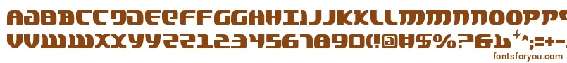 LordOfTheSithCondensed Font – Brown Fonts on White Background