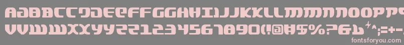 LordOfTheSithCondensed Font – Pink Fonts on Gray Background