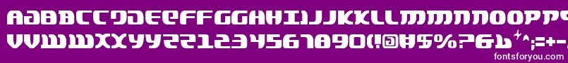 LordOfTheSithCondensed Font – White Fonts on Purple Background