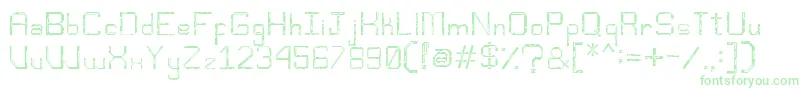 Djentfont Font – Green Fonts