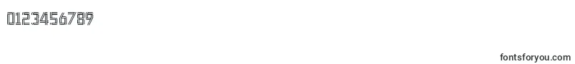 RockpaperscissorsRegular-Schriftart – Schriften für Zahlen und Nummern