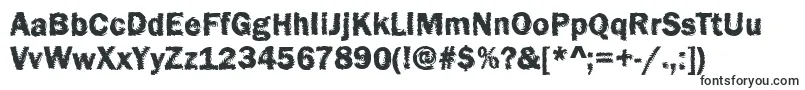 Funky21Bold Font – Standard Fonts
