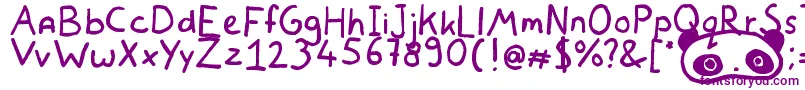 WhiteBearLake Font – Purple Fonts