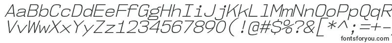Nk57MonospaceNoLtIt Font – Fonts for Microsoft Office