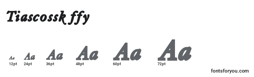 Tiascossk ffy Font Sizes