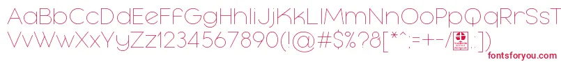 MayekaThinDemo Font – Red Fonts