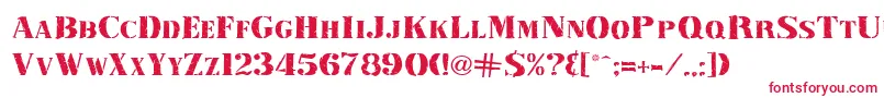 InkpadRegular Font – Red Fonts