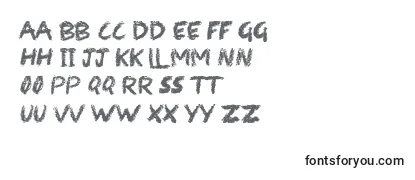 BlackCrayon-fontti