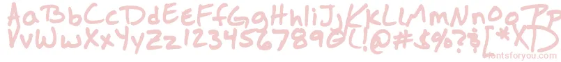 Jasonsharpie Font – Pink Fonts