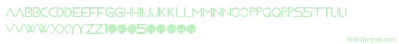 MovingForwardGrunge Font – Green Fonts on White Background