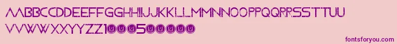 More about MovingForwardGrunge Font MovingForwardGrunge Font – Purple Fonts on Pink Background