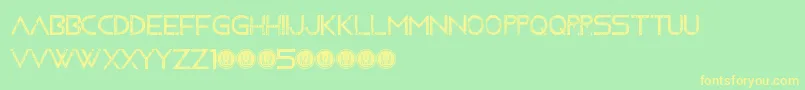 More about MovingForwardGrunge Font MovingForwardGrunge Font – Yellow Fonts on Green Background