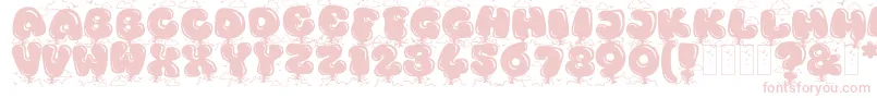 KingthingsBloone Font – Pink Fonts on White Background