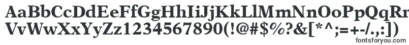 A831RomanBold-fontti – Alkavat A:lla olevat fontit