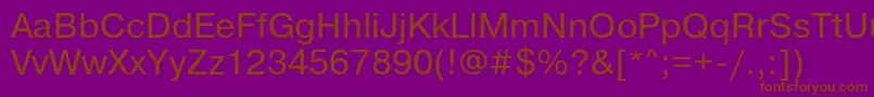 Подробнее о шрифте Pragmaticactt Шрифт Pragmaticactt – коричневые шрифты на фиолетовом фоне