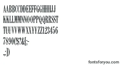 K22AmbelynCondensed font – Fonts Starting With K