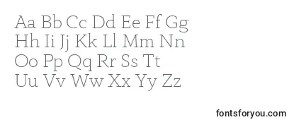 AnaphoraExtralightTrial Font