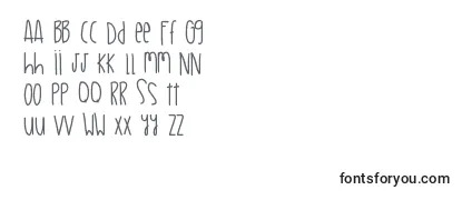 Обзор шрифта Mylittlejewels