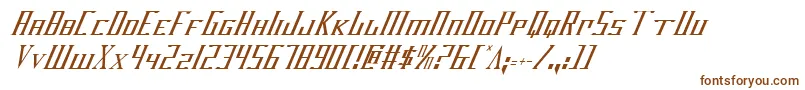 Шрифт Darkwv2ci – коричневые шрифты на белом фоне