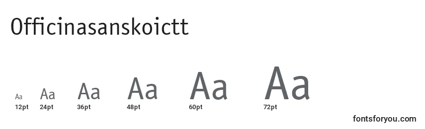 Officinasanskoictt Font Sizes