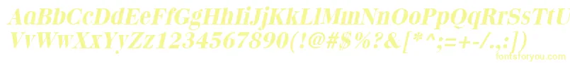 QuantasBoldItalic Font – Yellow Fonts