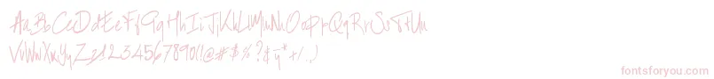 BartHandschrift Font – Pink Fonts