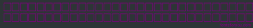 TepidRegular Font – Purple Fonts on Black Background