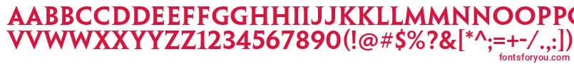 PenumbraserifstdSemibold Font – Red Fonts