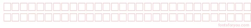 VerniqueRegular Font – Pink Fonts on White Background