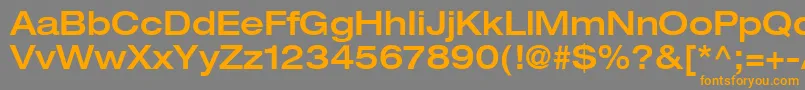 Подробнее о шрифте ContextRepriseMediumexpSsiNormal Шрифт ContextRepriseMediumexpSsiNormal – оранжевые шрифты на сером фоне