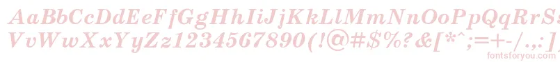 Schoolt Font – Pink Fonts on White Background